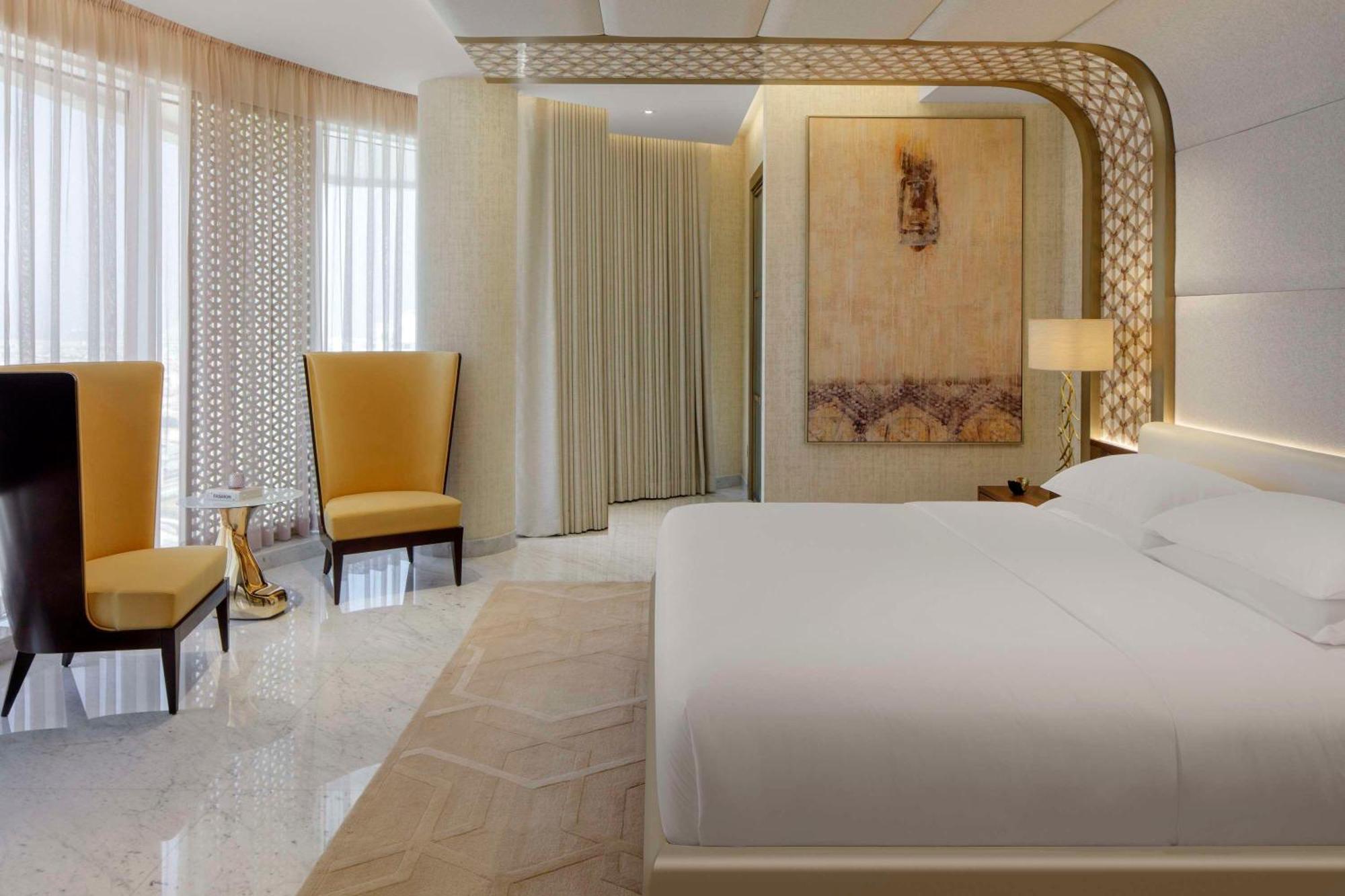 Hotel Andaz Dubai The Palm, By Hyatt Exterior foto A bedroom at the hotel