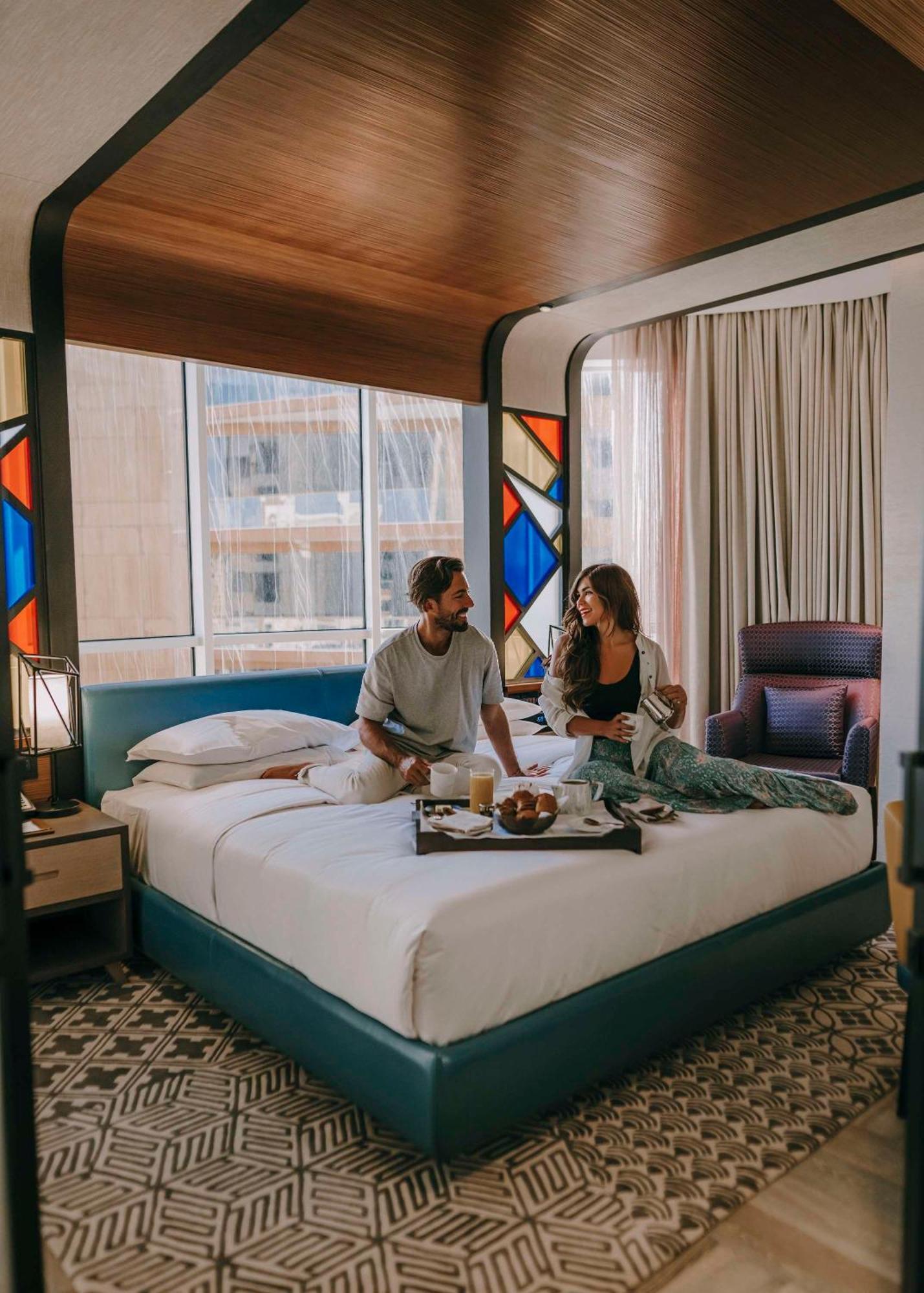 Hotel Andaz Dubai The Palm, By Hyatt Exterior foto A room at the hotel