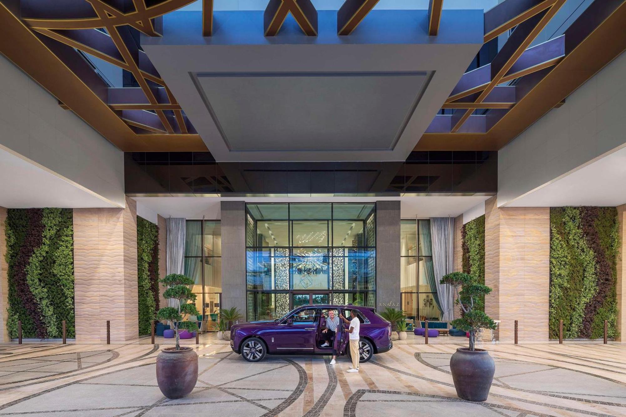 Hotel Andaz Dubai The Palm, By Hyatt Exterior foto The W Doha Lobby