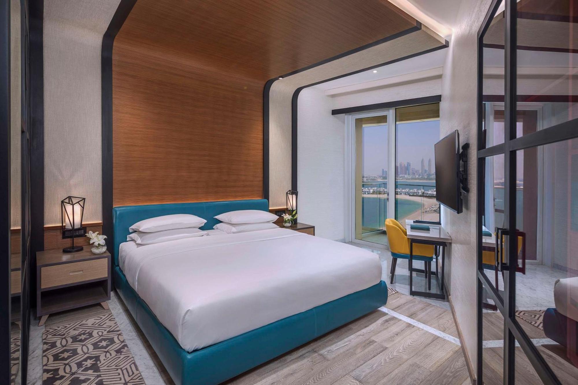 Hotel Andaz Dubai The Palm, By Hyatt Exterior foto A bedroom at the hotel