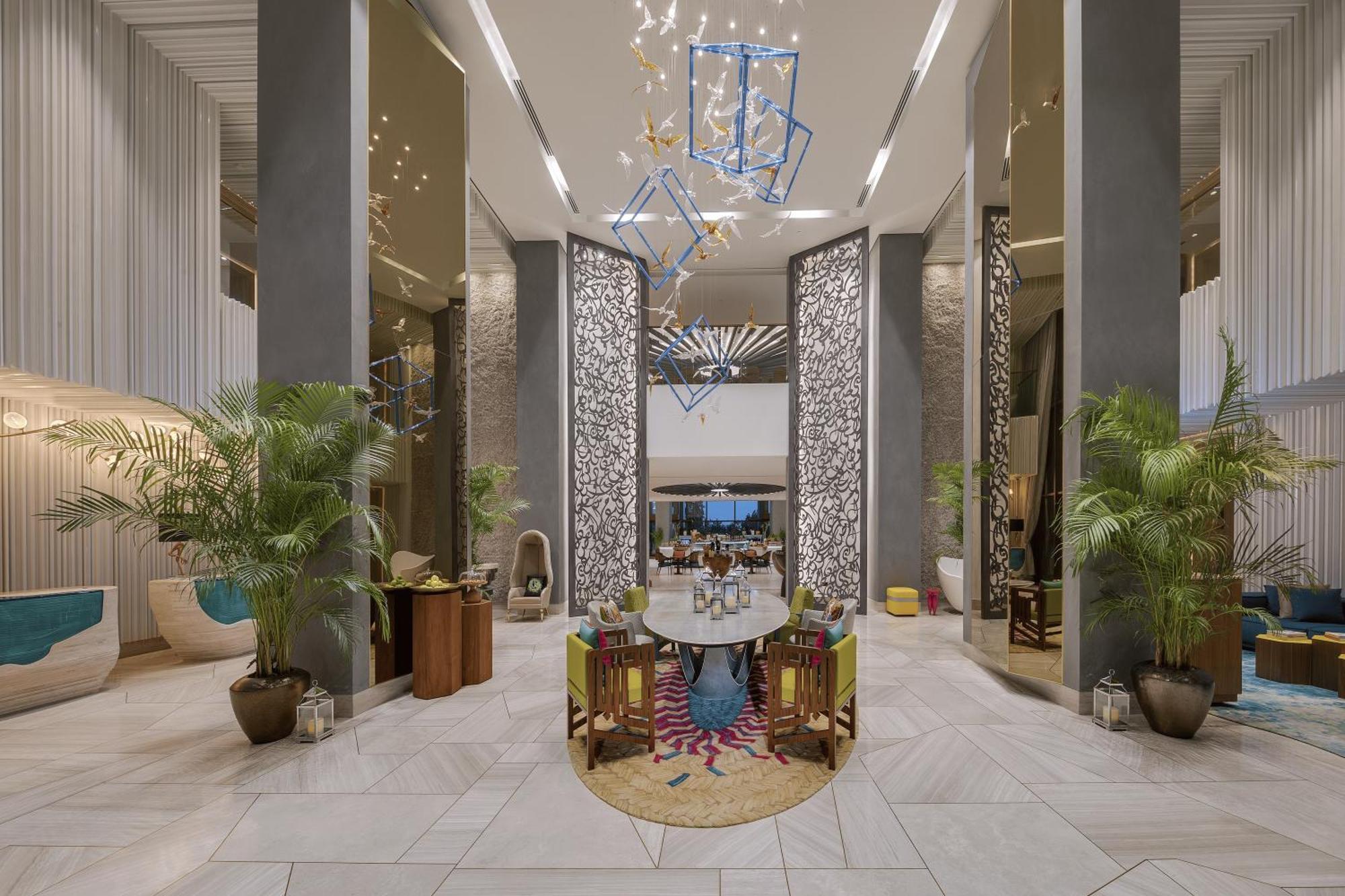 Hotel Andaz Dubai The Palm, By Hyatt Exterior foto The lobby of the hotel