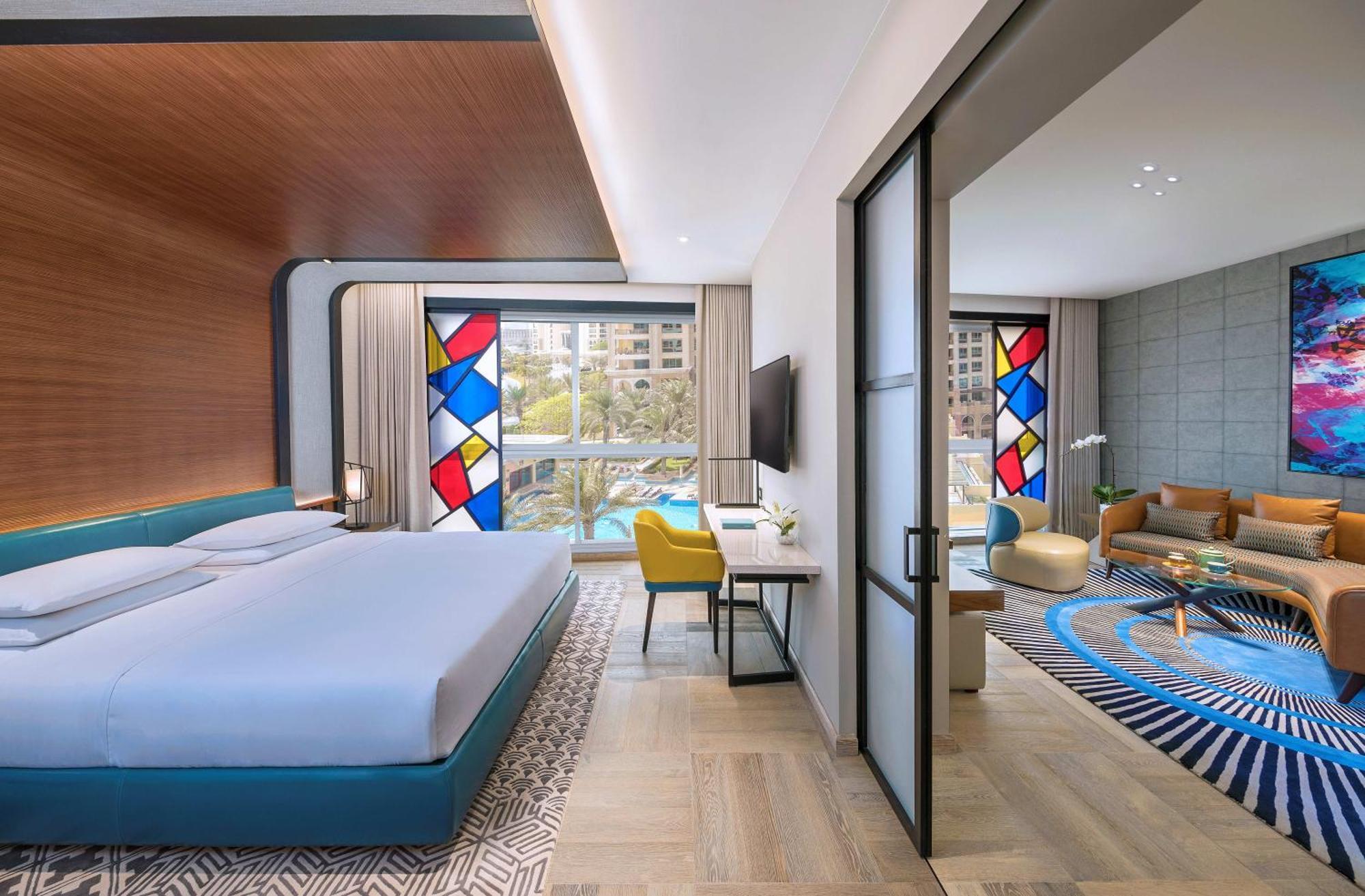 Hotel Andaz Dubai The Palm, By Hyatt Exterior foto A suite at the hotel